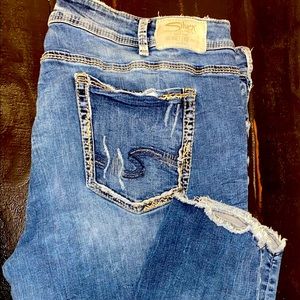 Silver Suki Ankle Skinny Jean